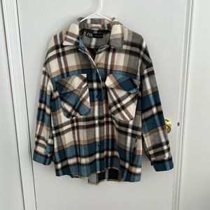 zara shacket never worn